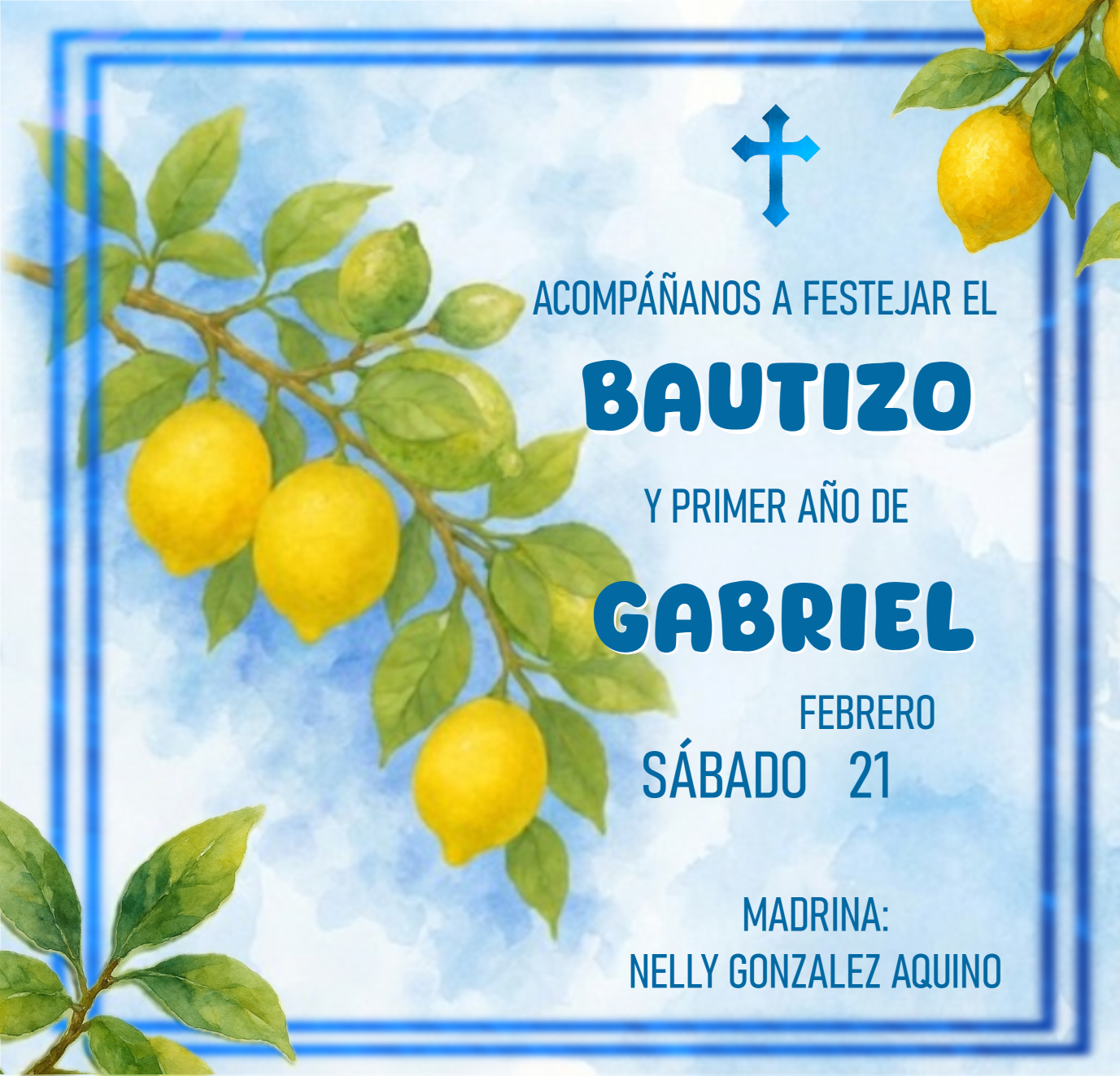 Bautizo Gabriel